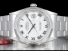 Rolex|Datejust 36 Bianco Oyster White Milk Roman Dial|16200